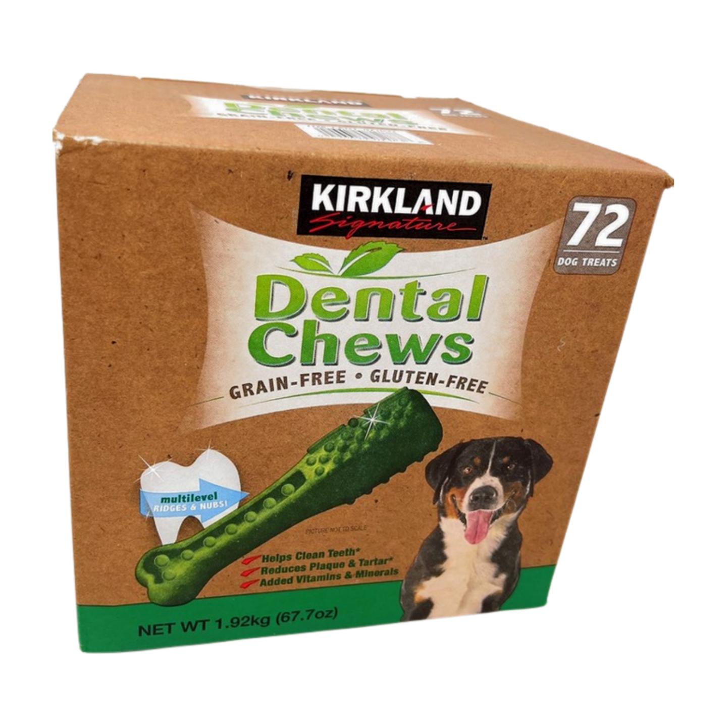Kirkland Signature Dental Chews, 72-Count, Pack of 2