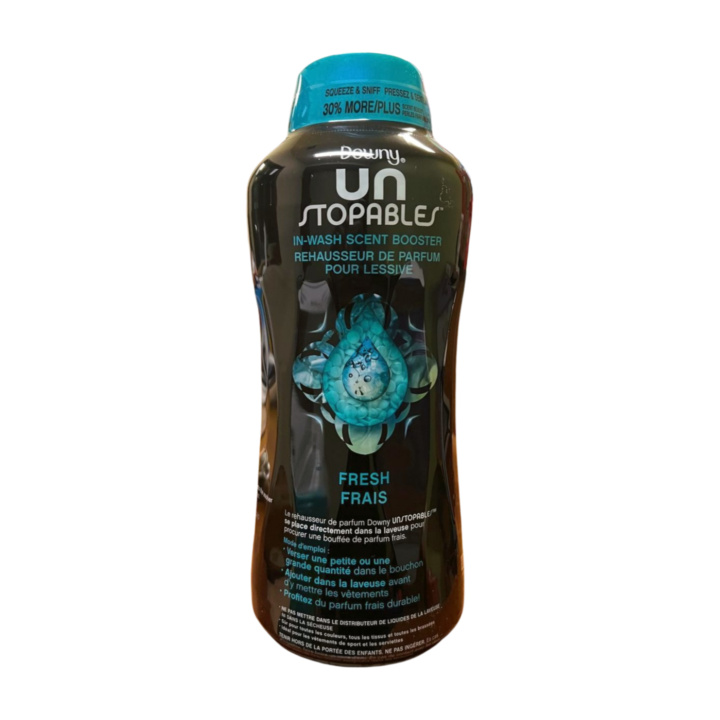 Downy Unstopables In-Wash Scent Booster, 1.13 kg (2.4 lb), 30% More Beads + LuxuryDelight Cup (Color May Vary)
