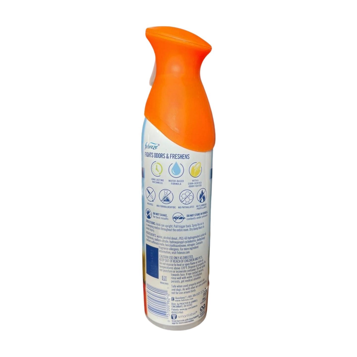 Febreze Air Mist Air Freshener Spray, Ocean & Hawaiian Aloha Scent, 8.8oz, 3 Count, Odor-Fighting Room Spray