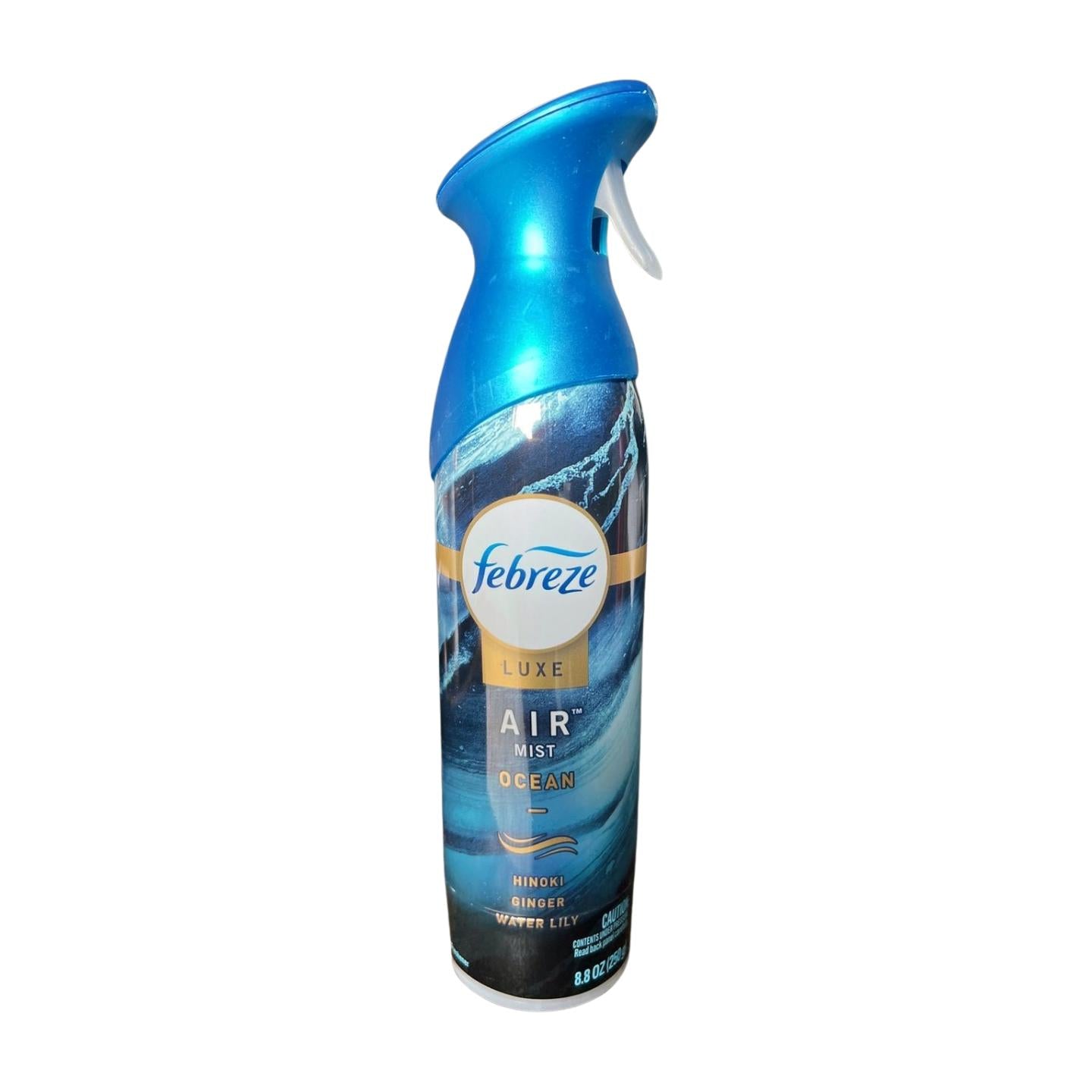 Febreze Air Mist Air Freshener Spray, Ocean, Pumpkin Roll & Serene Snowfall Scent, 8.8oz, 3 Count, Odor-Fighting Room Spray