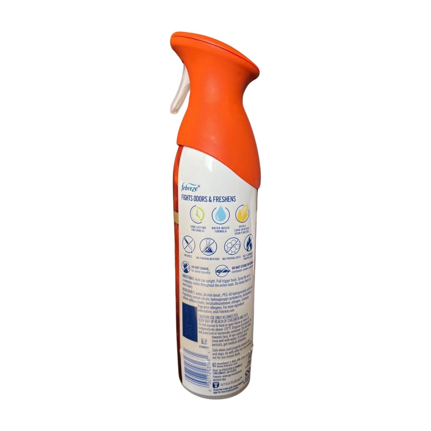 Febreze Air Mist Air Freshener Spray, Ocean & Hawaiian Aloha Scent, 8.8oz, 3 Count, Odor-Fighting Room Spray