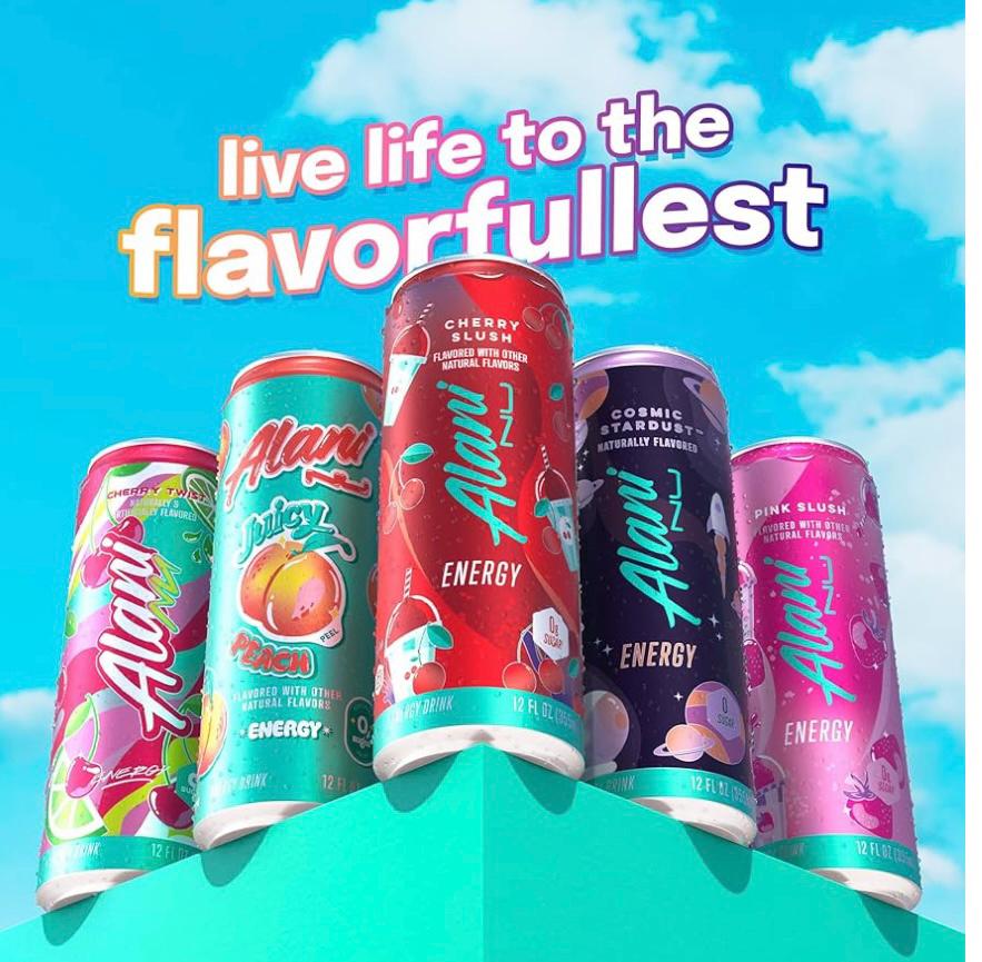 Alani Energy Drink Assorted Variety Pack 12 Fl Oz Cans (10 Pack)