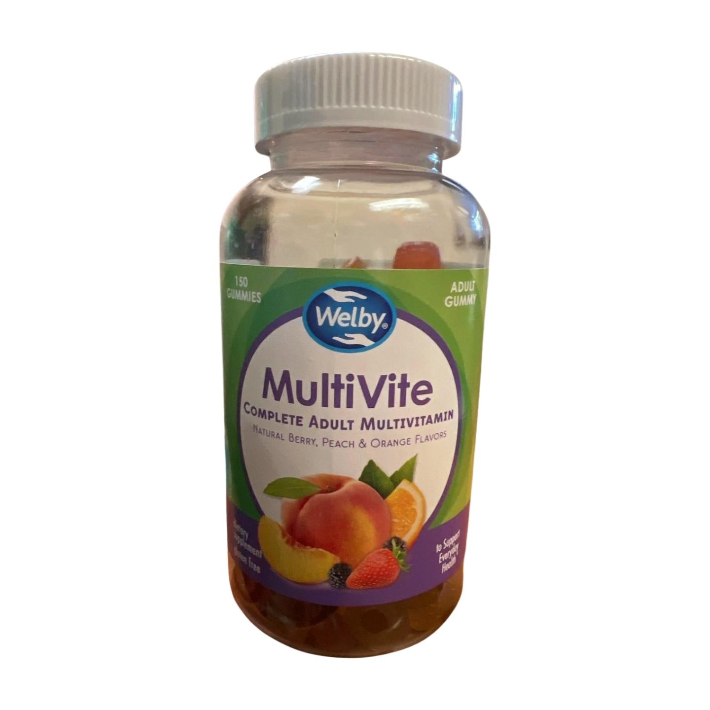 Adult & Children's Complete Multivitamin Gummies, Natural Berry, Cherry & Citrus Flavors, 150 & 190 Count, Gluten Free