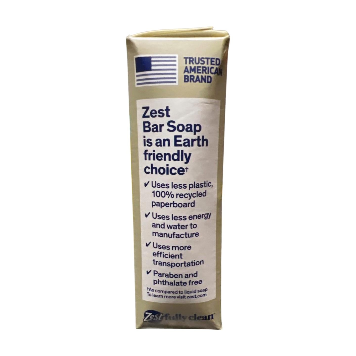 Zest Cocoa Butter & Shea Soap, 7.05 oz, Pack of 6